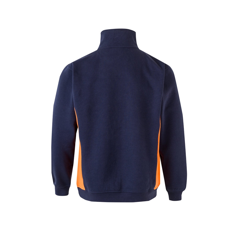 VL SVAROG. Sweat bicolore en éponge (260g/m²), en polyester (65%) et coton (35%) 26