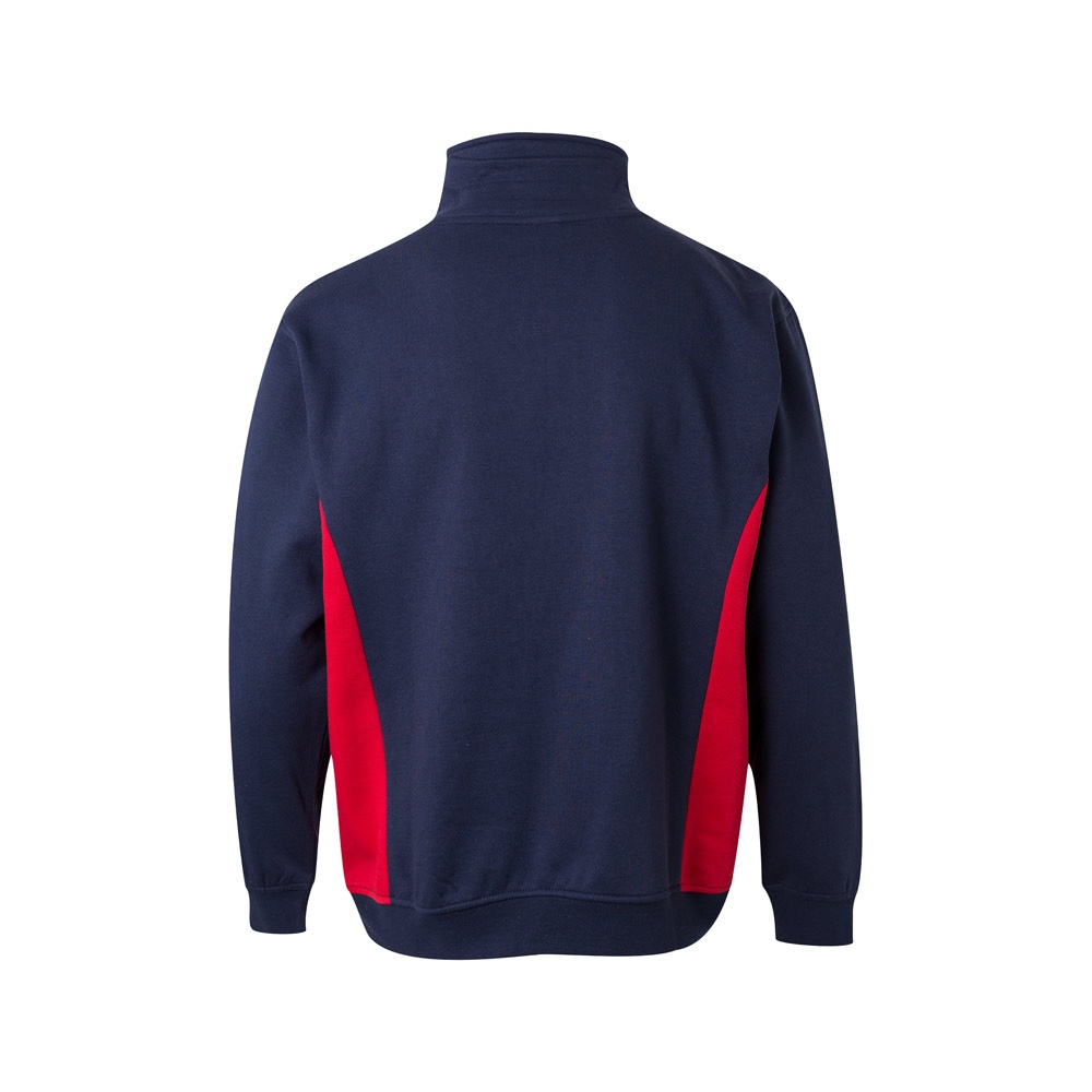 VL SVAROG. Sweat bicolore en éponge (260g/m²), en polyester (65%) et coton (35%) 35