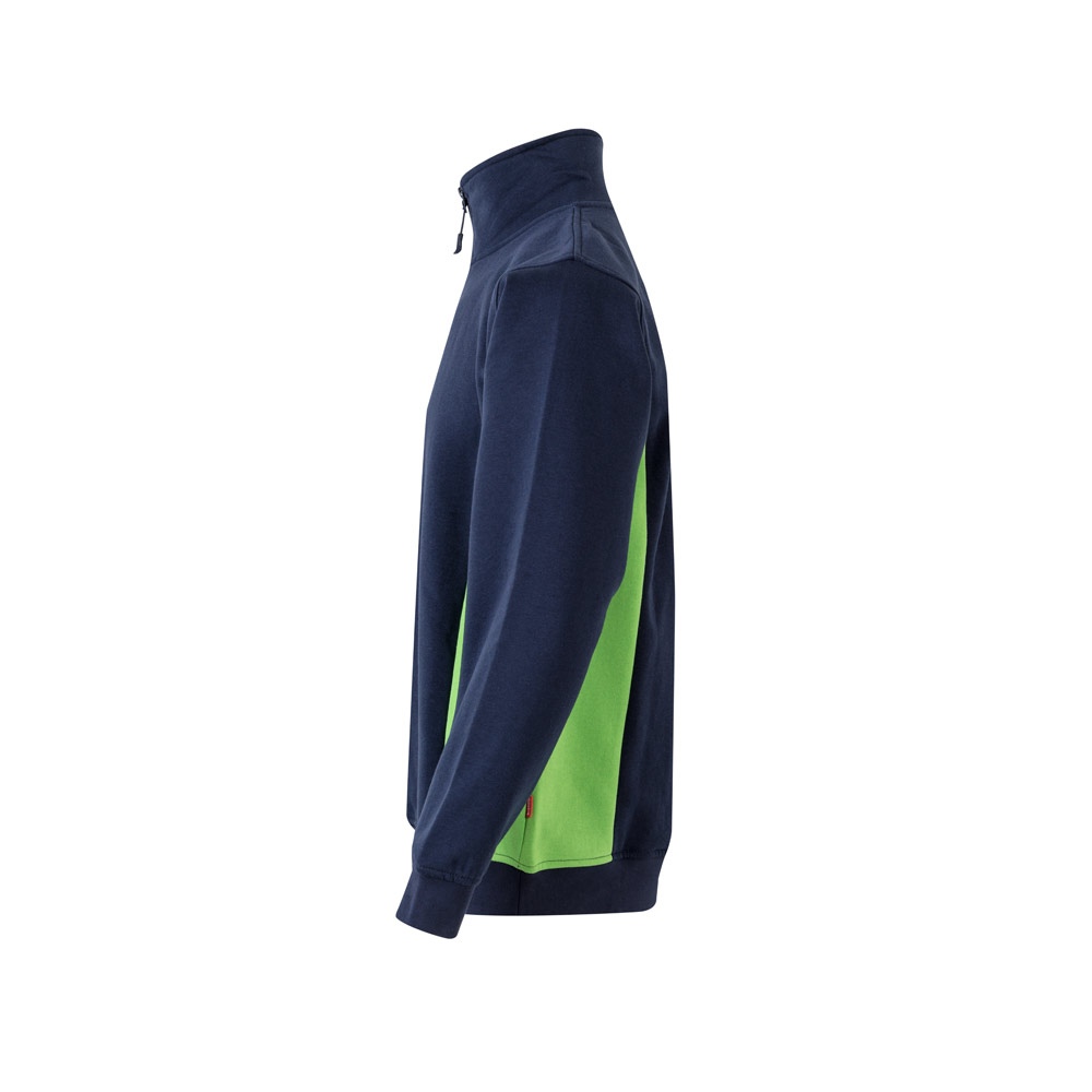VL SVAROG. Sweat bicolore en éponge (260g/m²), en polyester (65%) et coton (35%) 45