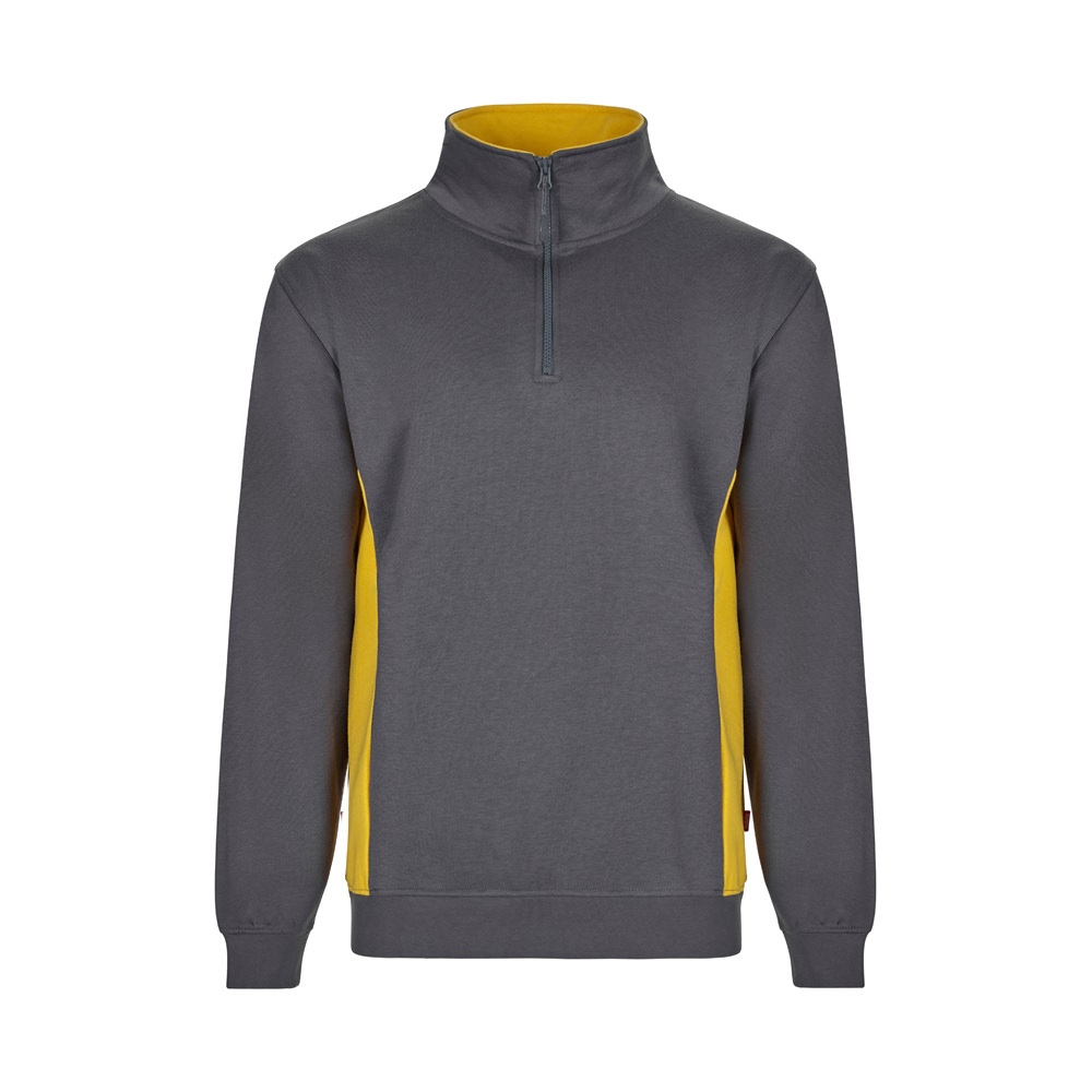 VL SVAROG. Sweat bicolore en éponge (260g/m²), en polyester (65%) et coton (35%) 4