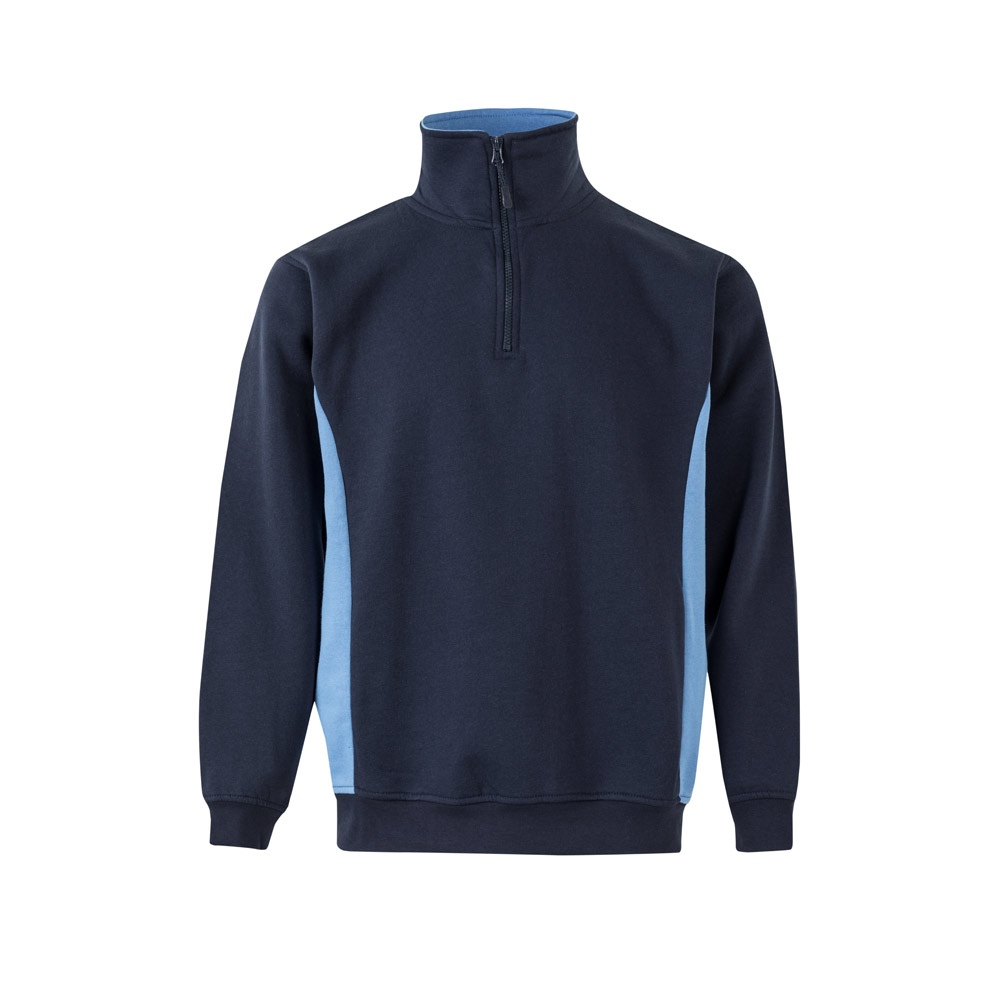 VL SVAROG. Sweat bicolore en éponge (260g/m²), en polyester (65%) et coton (35%) 15