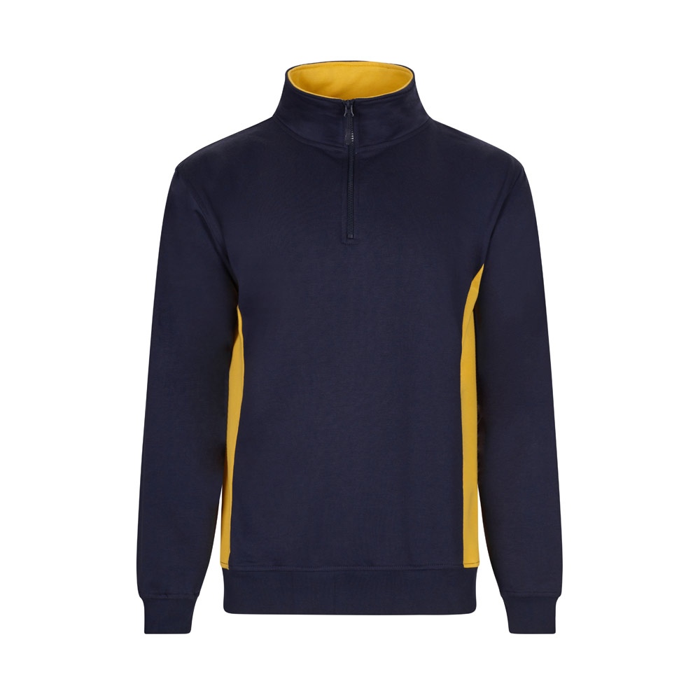 VL SVAROG. Sweat bicolore en éponge (260g/m²), en polyester (65%) et coton (35%) 3