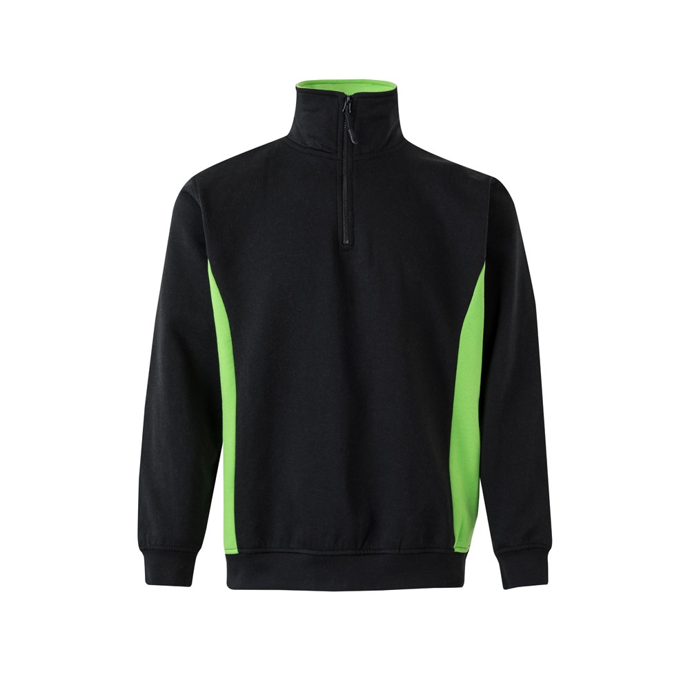VL SVAROG. Sweat bicolore en éponge (260g/m²), en polyester (65%) et coton (35%) 14