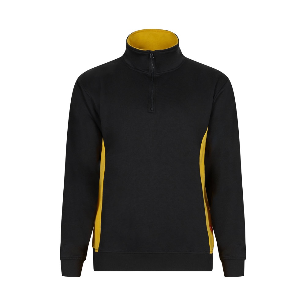 VL SVAROG. Sweat bicolore en éponge (260g/m²), en polyester (65%) et coton (35%) 2