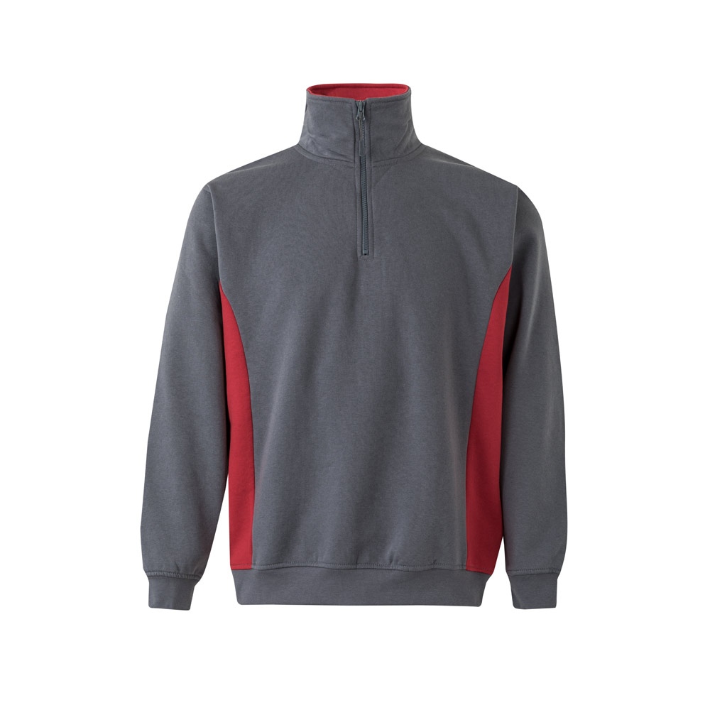 VL SVAROG. Sweat bicolore en éponge (260g/m²), en polyester (65%) et coton (35%) 13