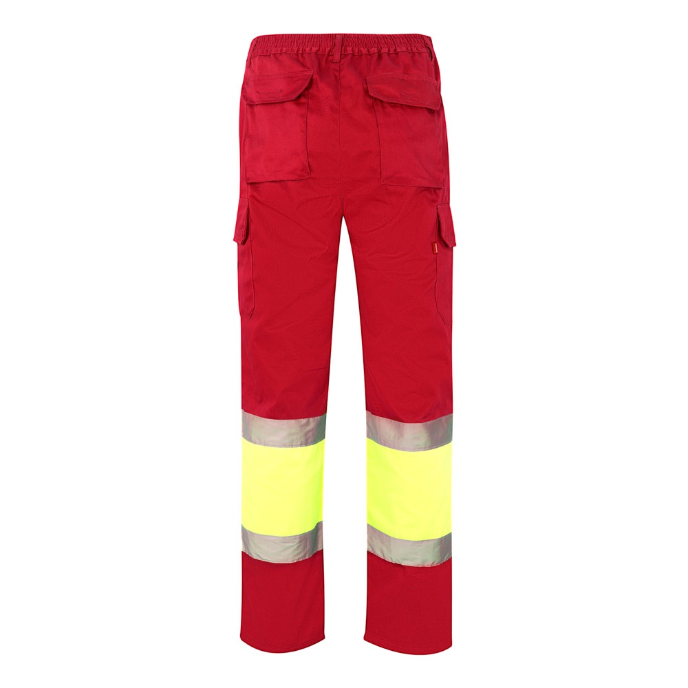 VL ATHENA. Pantalon bicolore en sergé (210g/m²), doublé, multi-poches, en coton (20%) et polyester (80%) 21