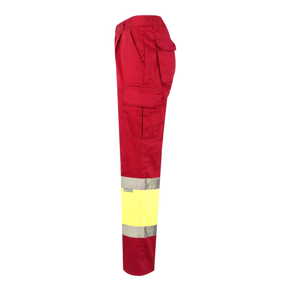 VL ATHENA. Pantalon bicolore en sergé (210g/m²), doublé, multi-poches, en coton (20%) et polyester (80%) 22