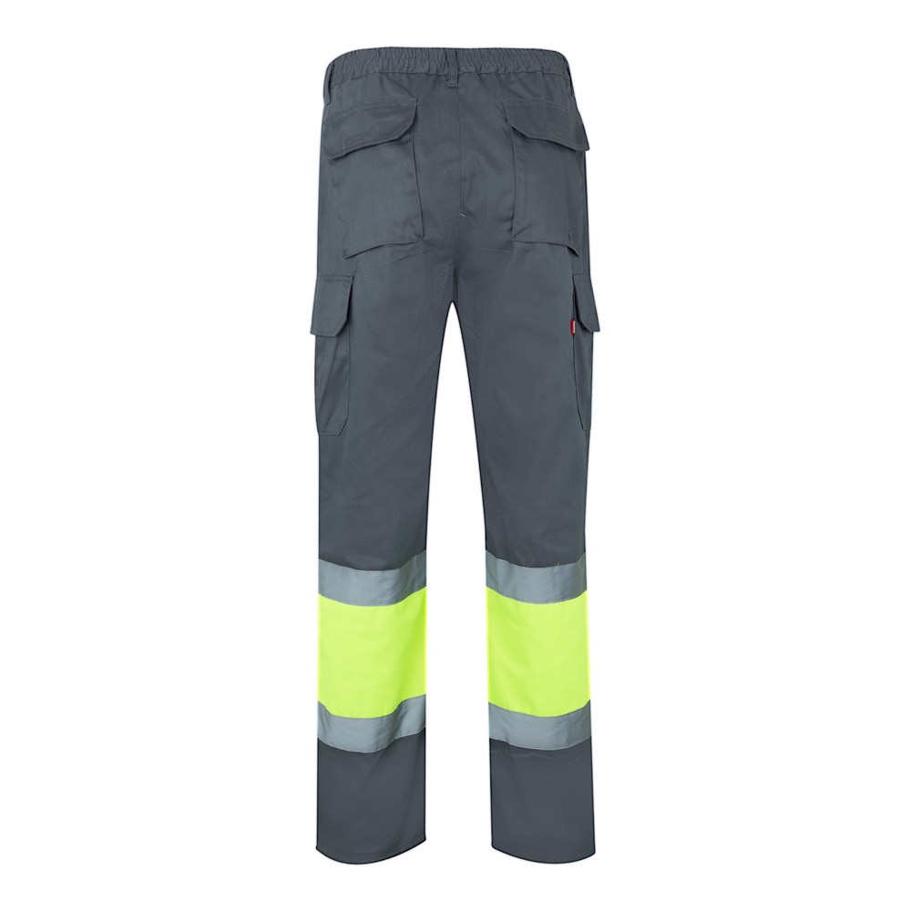 VL ATHENA. Pantalon bicolore en sergé (210g/m²), doublé, multi-poches, en coton (20%) et polyester (80%) 26