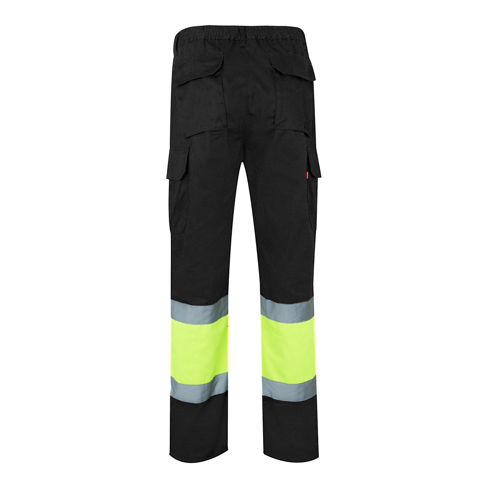 VL ATHENA. Pantalon bicolore en sergé (210g/m²), doublé, multi-poches, en coton (20%) et polyester (80%) 12
