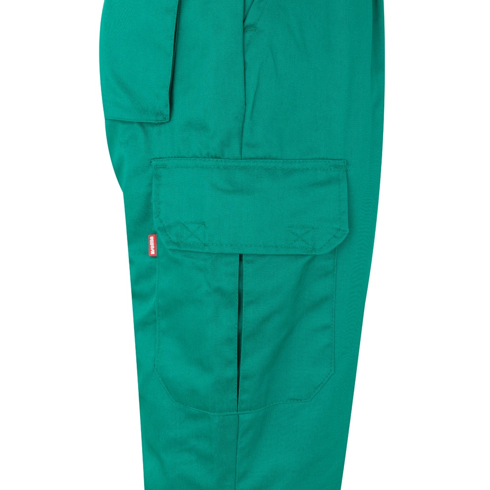 VL ATHENA. Pantalon bicolore en sergé (210g/m²), doublé, multi-poches, en coton (20%) et polyester (80%) 34