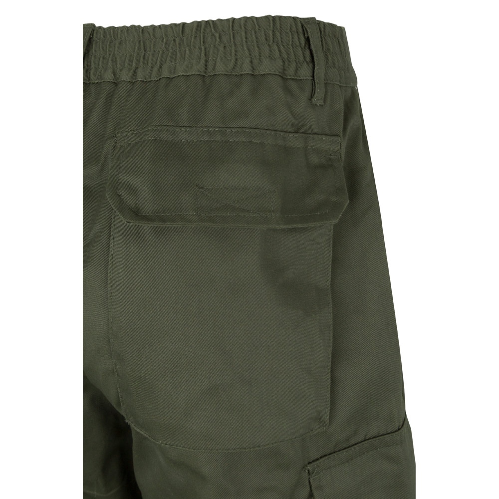 VL ATHENA. Pantalon bicolore en sergé (210g/m²), doublé, multi-poches, en coton (20%) et polyester (80%) 50