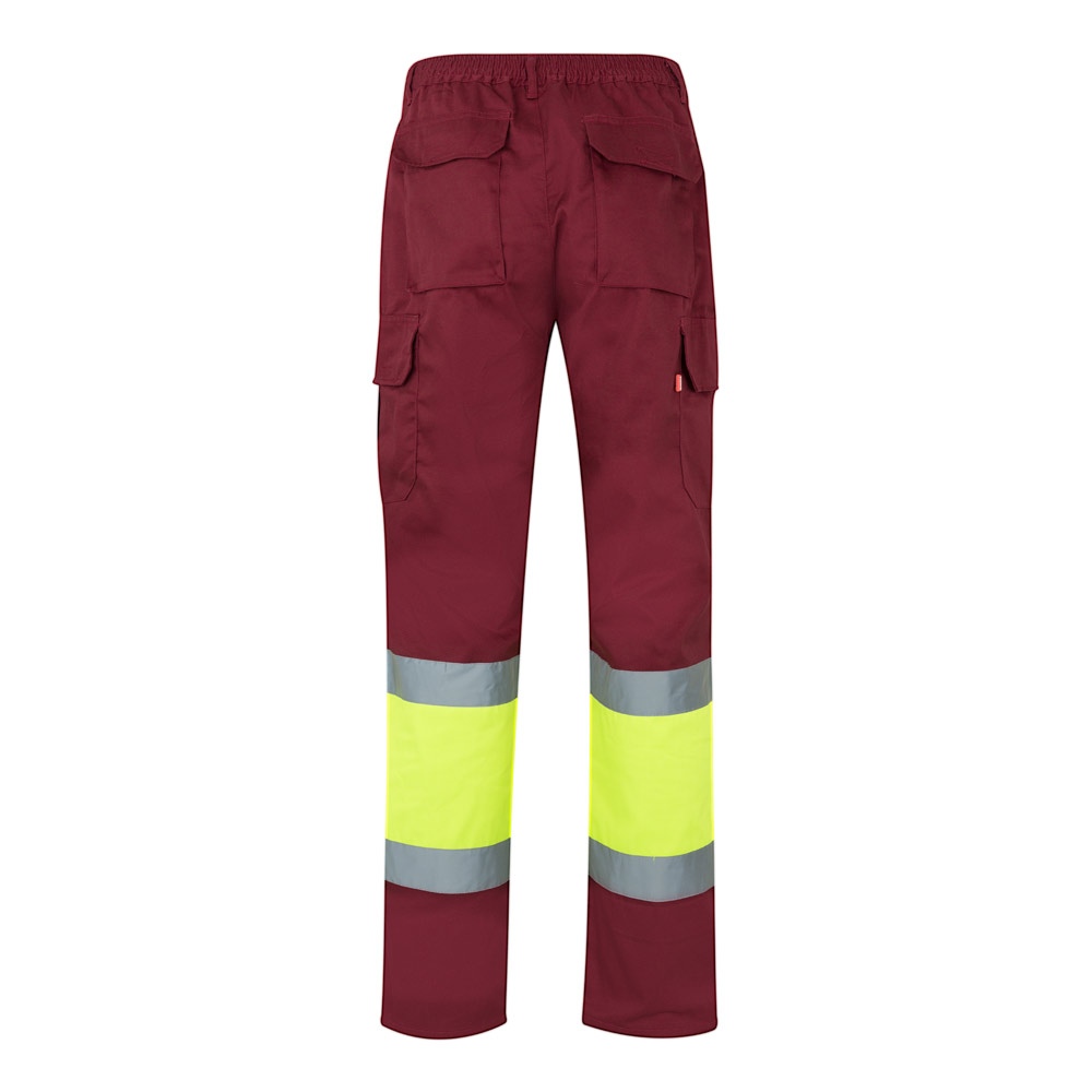 VL ATHENA. Pantalon bicolore en sergé (210g/m²), doublé, multi-poches, en coton (20%) et polyester (80%) 51