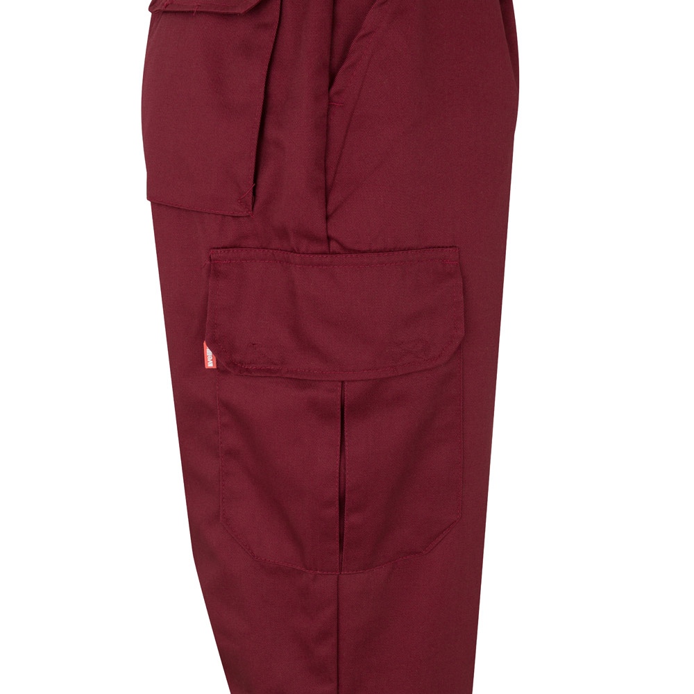 VL ATHENA. Pantalon bicolore en sergé (210g/m²), doublé, multi-poches, en coton (20%) et polyester (80%) 54