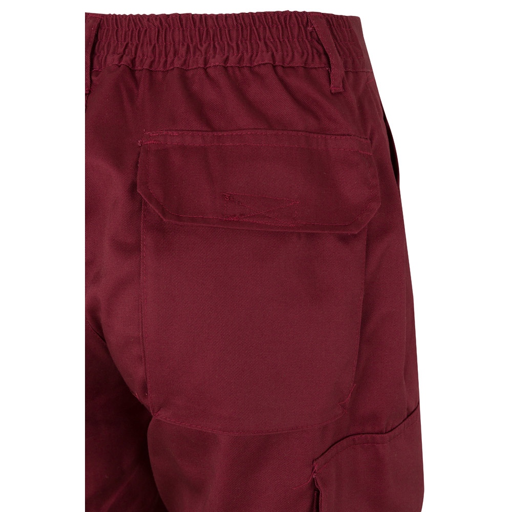 VL ATHENA. Pantalon bicolore en sergé (210g/m²), doublé, multi-poches, en coton (20%) et polyester (80%) 55