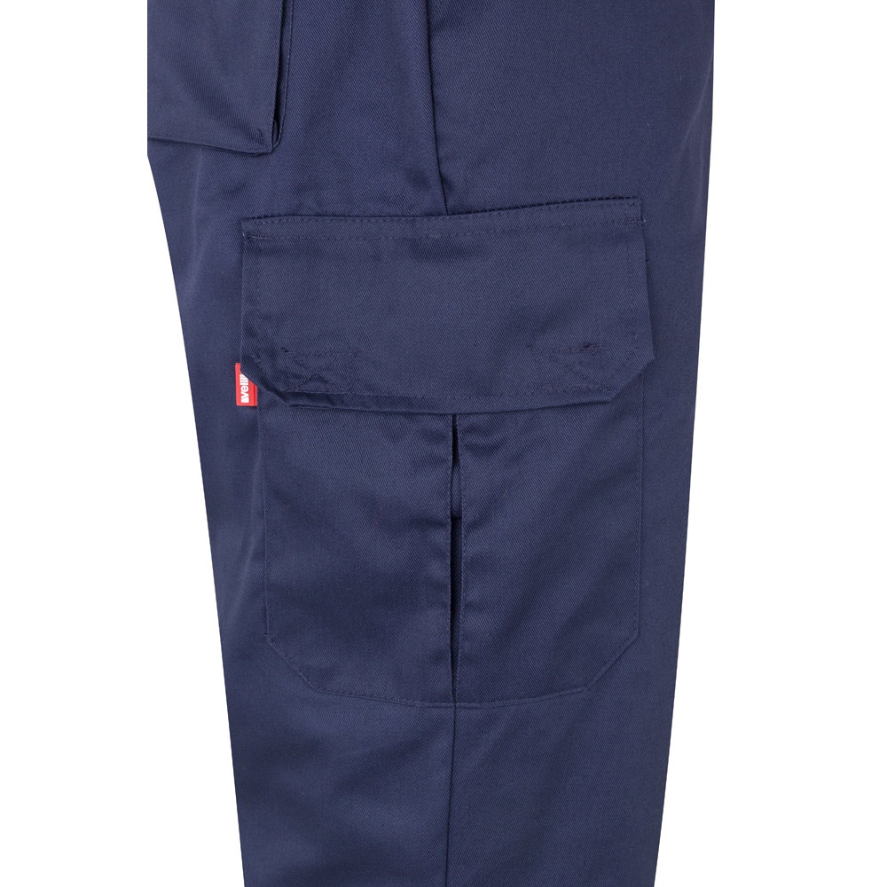 VL ATHENA. Pantalon bicolore en sergé (210g/m²), doublé, multi-poches, en coton (20%) et polyester (80%) 19