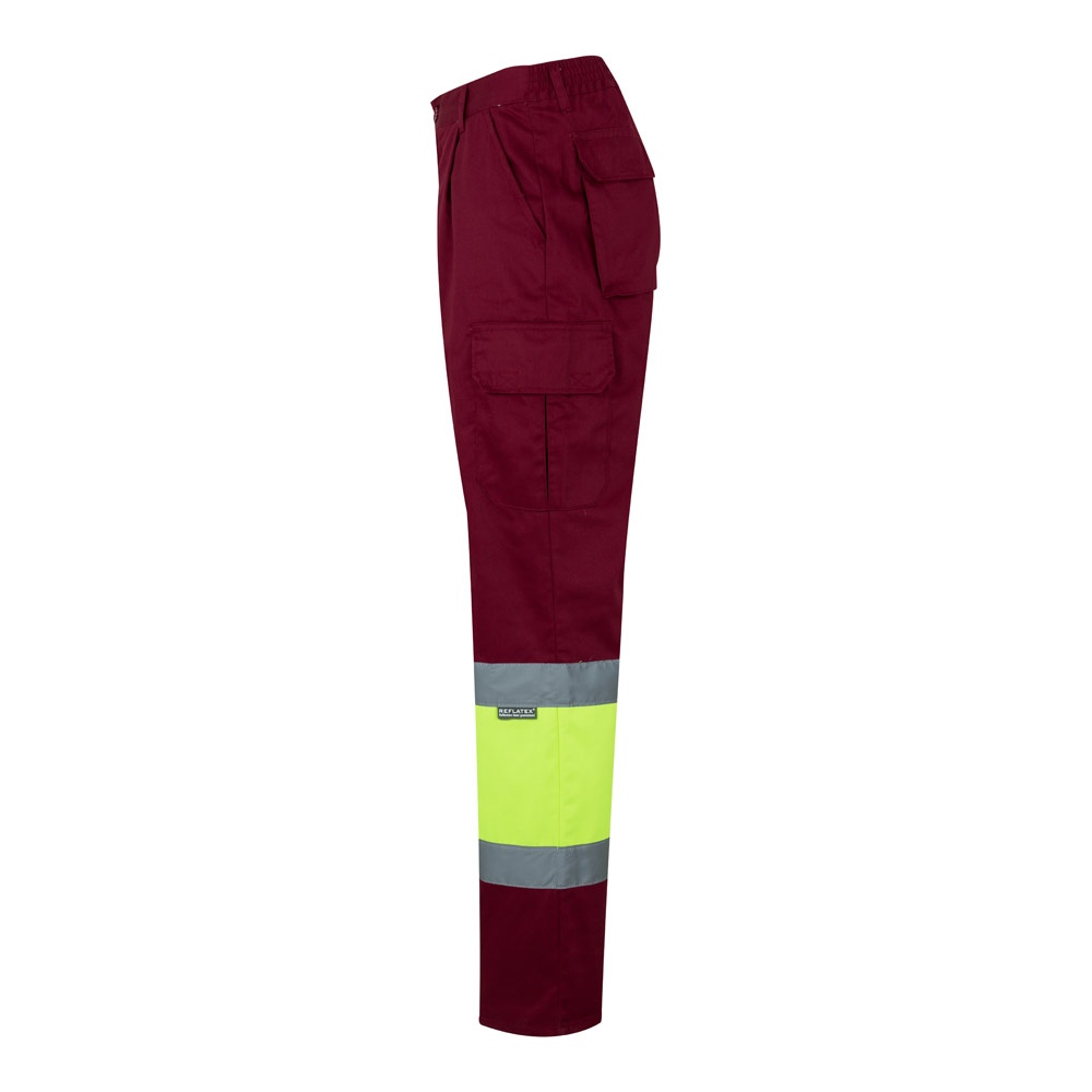 VL POSEIDON. Pantalon bicolore en sergé multipoches (210g/m²), en coton (20%) et polyester (80%) 52