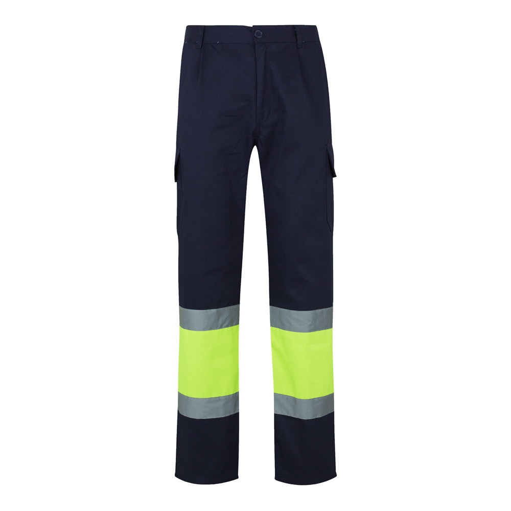 VL POSEIDON. Pantalon bicolore en sergé multipoches (210g/m²), en coton (20%) et polyester (80%) 3