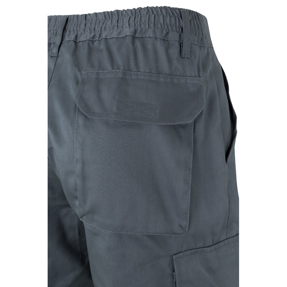 VL POSEIDON LARGE. Pantalon bicolore en sergé multipoches (210g/m²), en coton (20%) et polyester (80%) 30