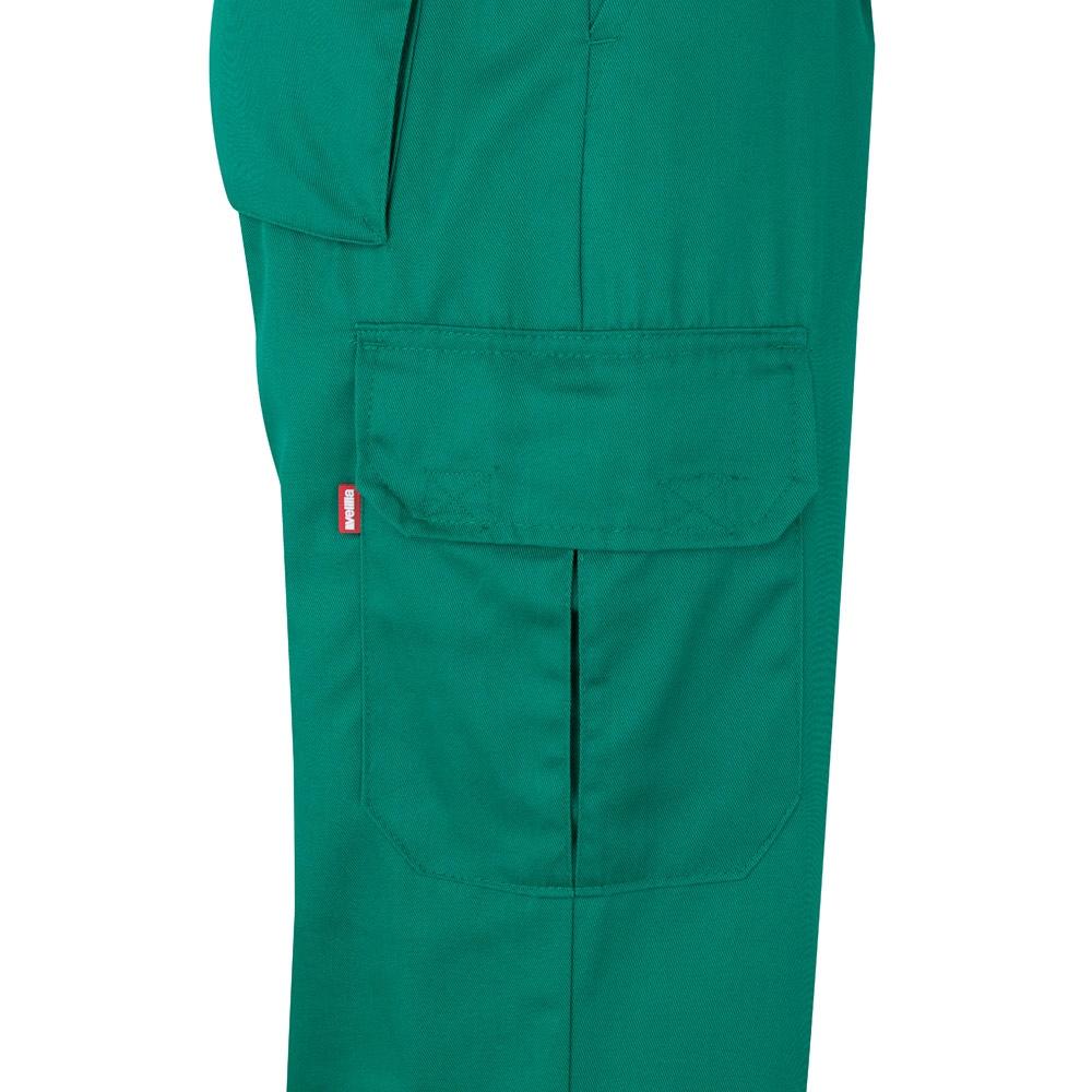 VL POSEIDON LARGE. Pantalon bicolore en sergé multipoches (210g/m²), en coton (20%) et polyester (80%) 34