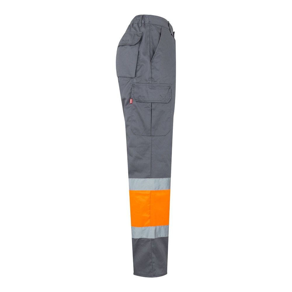 VL POSEIDON LARGE. Pantalon bicolore en sergé multipoches (210g/m²), en coton (20%) et polyester (80%) 43