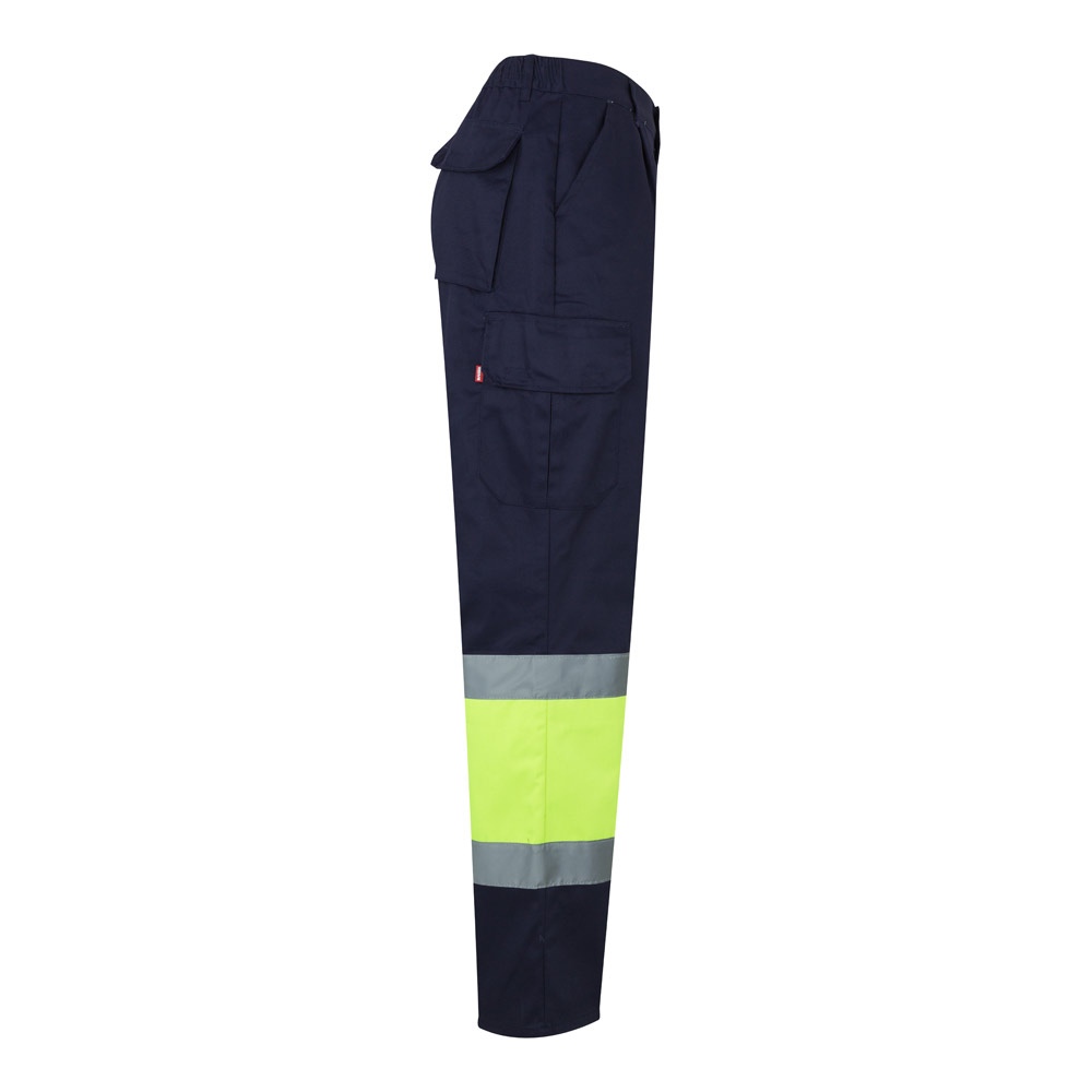 VL POSEIDON LARGE. Pantalon bicolore en sergé multipoches (210g/m²), en coton (20%) et polyester (80%) 18