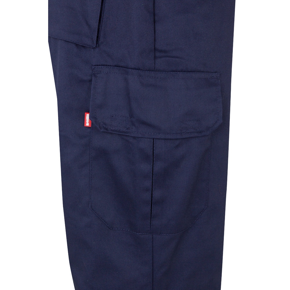 VL POSEIDON LARGE. Pantalon bicolore en sergé multipoches (210g/m²), en coton (20%) et polyester (80%) 19