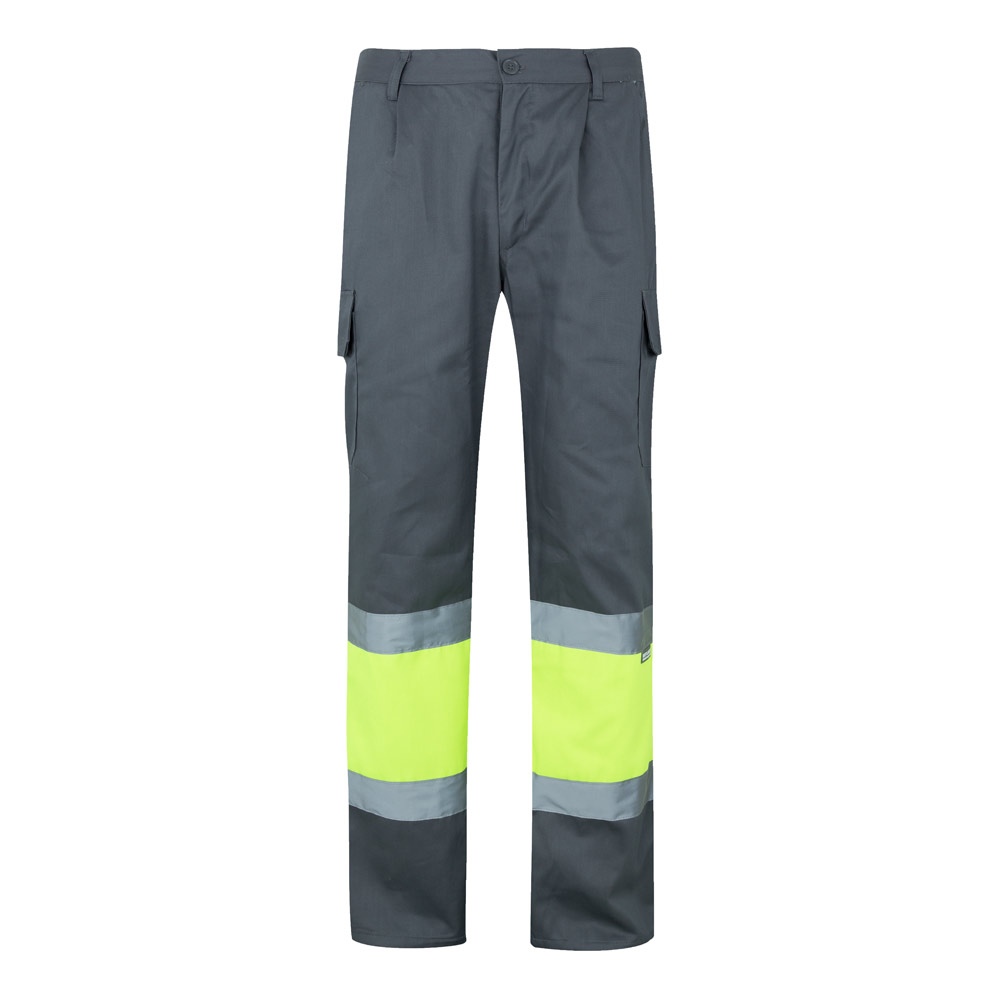 VL POSEIDON LARGE. Pantalon bicolore en sergé multipoches (210g/m²), en coton (20%) et polyester (80%) 5