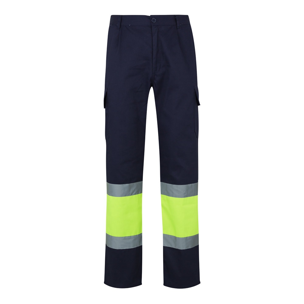 VL POSEIDON LARGE. Pantalon bicolore en sergé multipoches (210g/m²), en coton (20%) et polyester (80%) 3