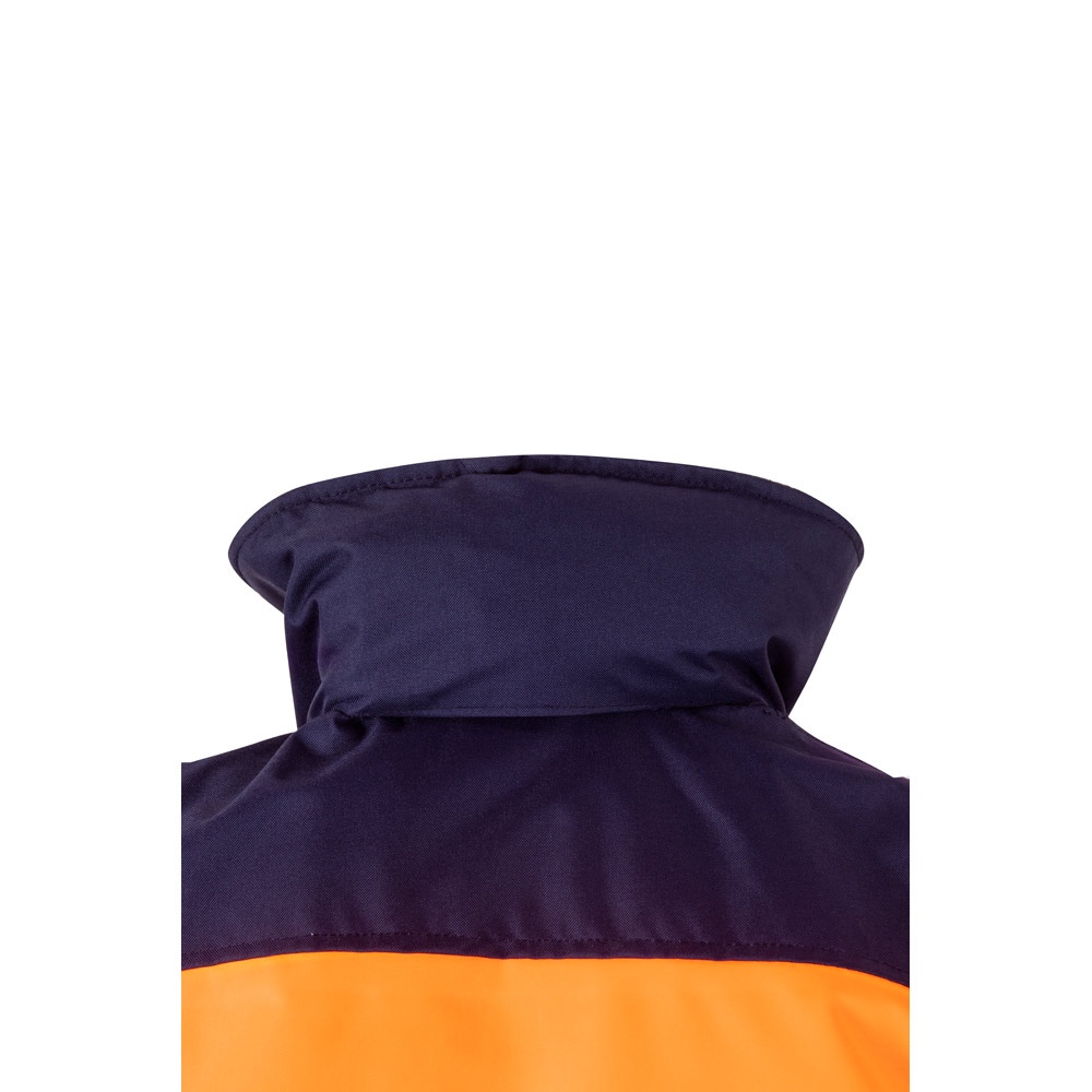 VL JUPITER. Veste rembourrée bicolore (180g/m²) en polyester (100%), avec fintion PU 6