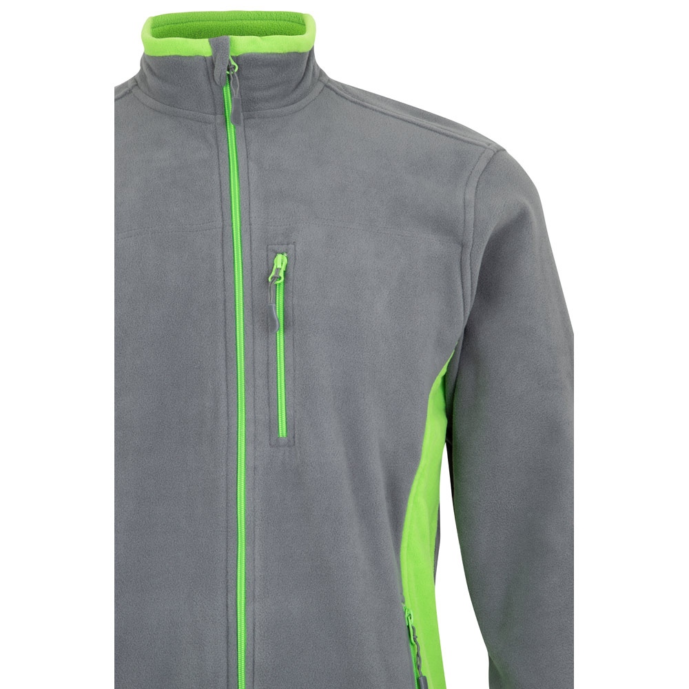 VL GERAS. Veste polaire bicolore (220g/m²) en polyester (100%) 60