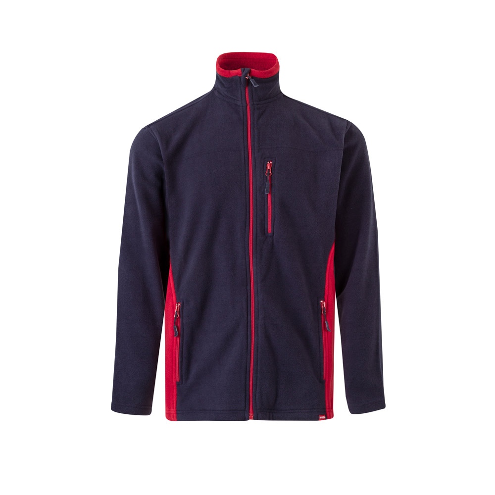 VL GERAS. Veste polaire bicolore (220g/m²) en polyester (100%) 9