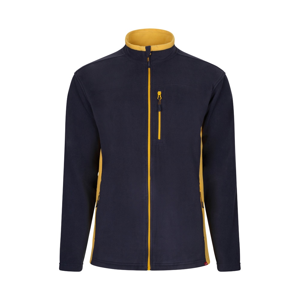 VL GERAS. Veste polaire bicolore (220g/m²) en polyester (100%) 3