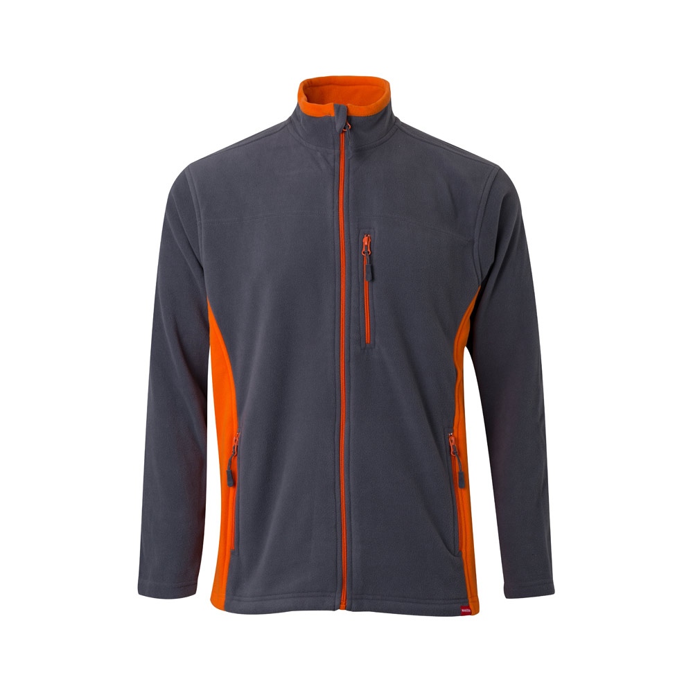 VL GERAS. Veste polaire bicolore (220g/m²) en polyester (100%) 7