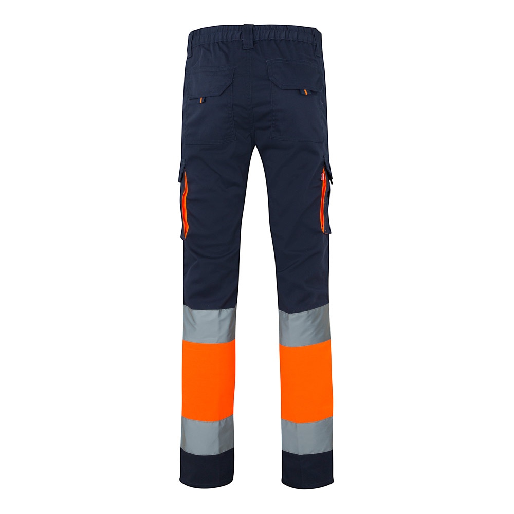 VL ZEUS. Pantalon stretch multipoches bicolore (240g/m²), en coton (46%), EME (38%) et polyester (16%) 22
