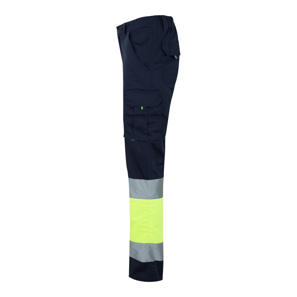 VL ZEUS. Pantalon stretch multipoches bicolore (240g/m²), en coton (46%), EME (38%) et polyester (16%) 8