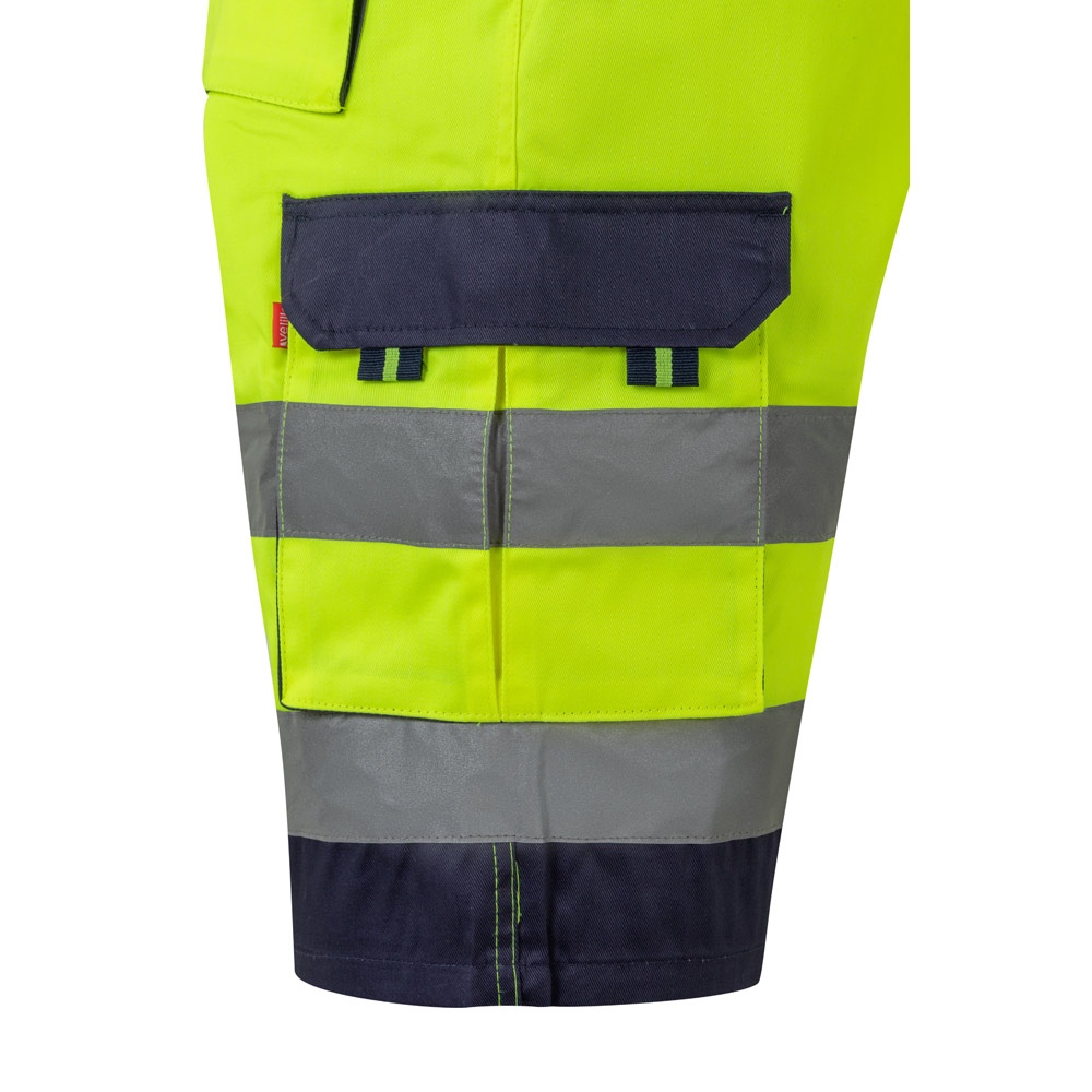 VL HADES. Bermuda bicolore multi-poches (210g/m²), en coton (20%) et polyester (80%) 8