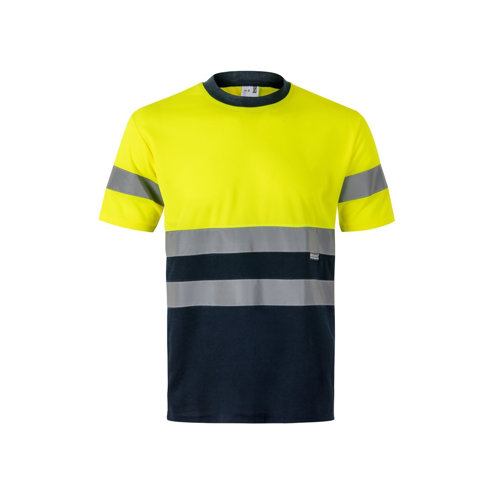 VL BRAHMA LARGE. T-shirt technique bicolore (140g/m²), en polyester (100%) 2