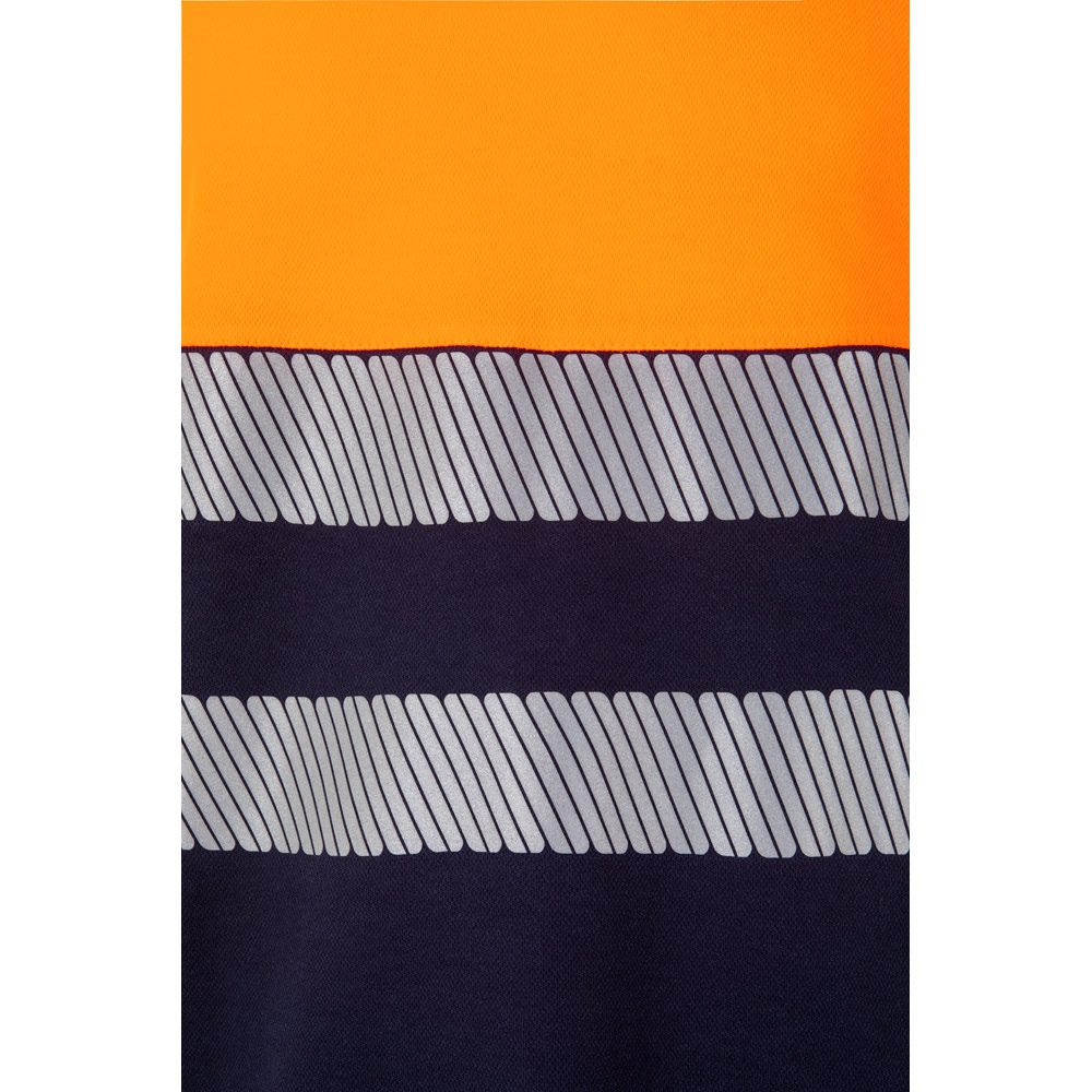 VL BASTET. T-shirt piqué bicolore (150g/m²), en coton (55%) et polyester (45%) 15