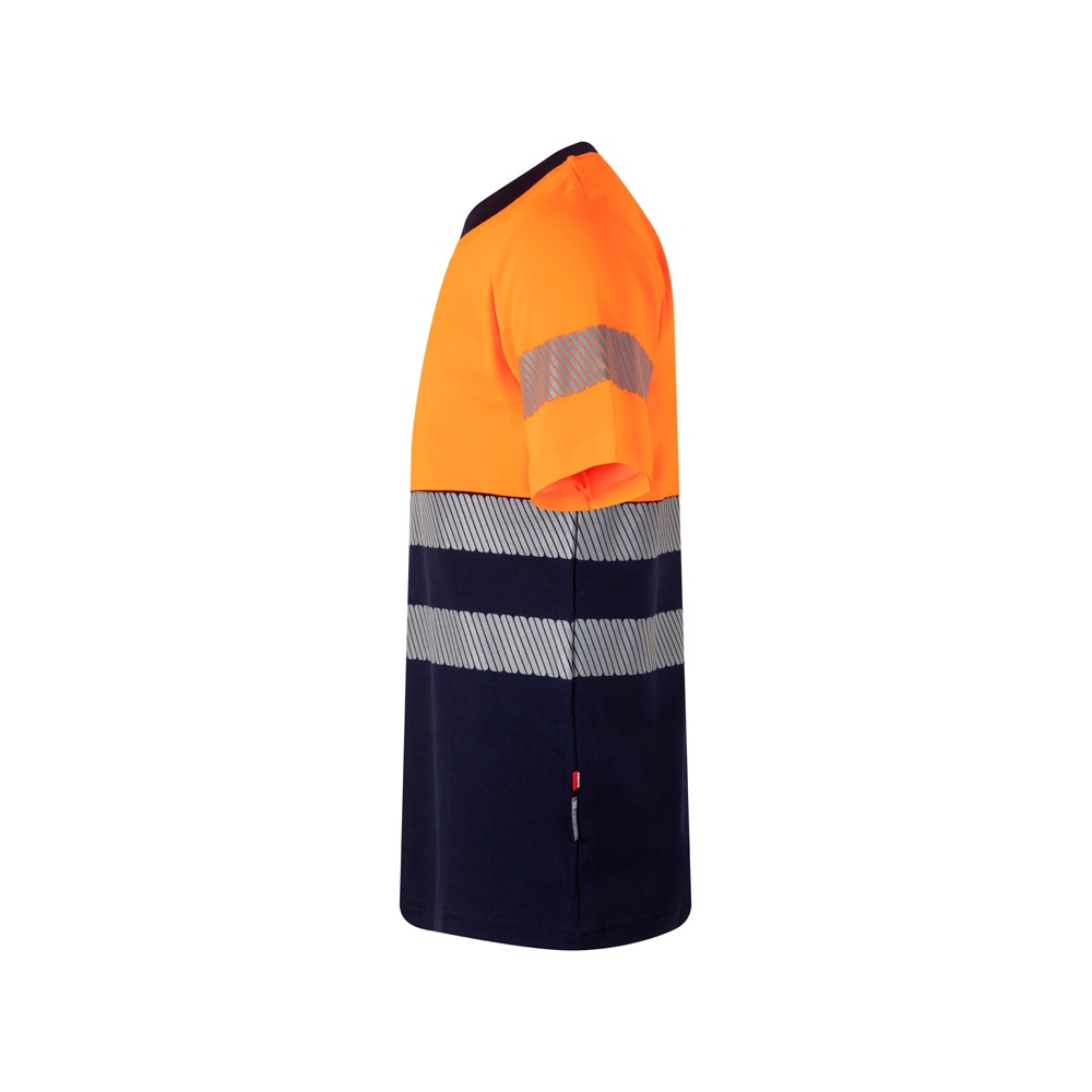 VL BASTET. T-shirt piqué bicolore (150g/m²), en coton (55%) et polyester (45%) 14