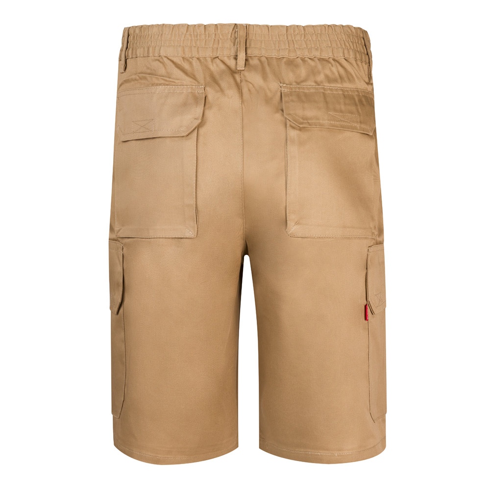 VL CHIONE. Bermuda sergé, multipoches (200g/m²), en coton (35%) et polyester (65%) 39
