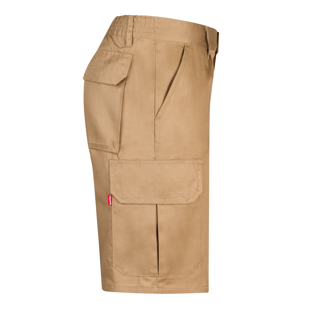VL CHIONE. Bermuda sergé, multipoches (200g/m²), en coton (35%) et polyester (65%) 41
