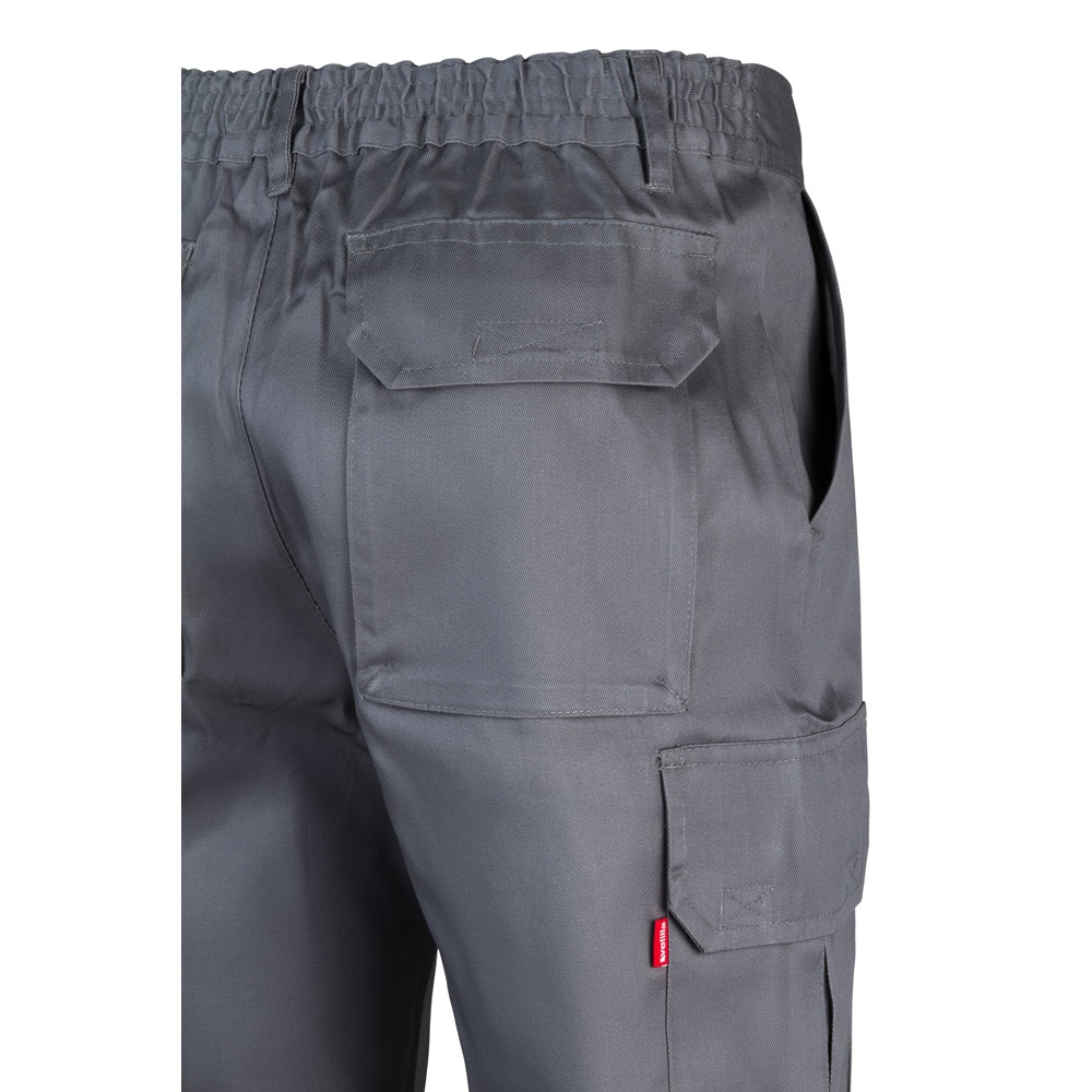 VL MABON. Pantalon sergé, multipoches (200g/m²), en coton (35%) et polyester (65%) 38