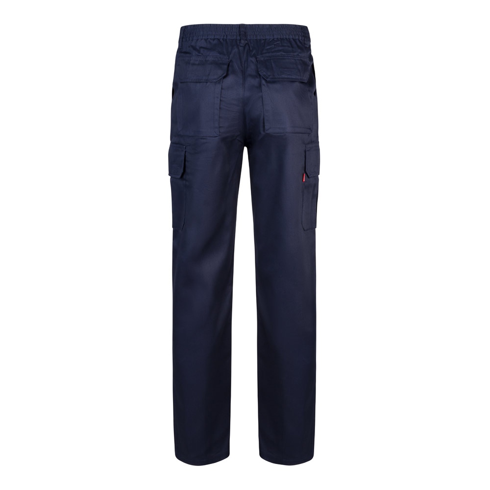VL MABON. Pantalon sergé, multipoches (200g/m²), en coton (35%) et polyester (65%) 54