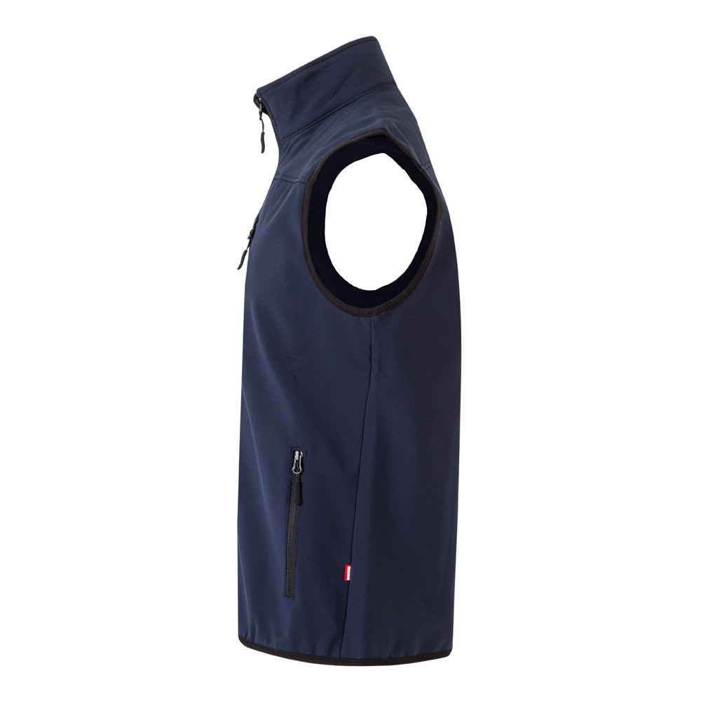 VL VARUNA. Gilet soft shell (280g/m²), avec doublure polaire, en polyester (94%) et élasthanne (6%) 20