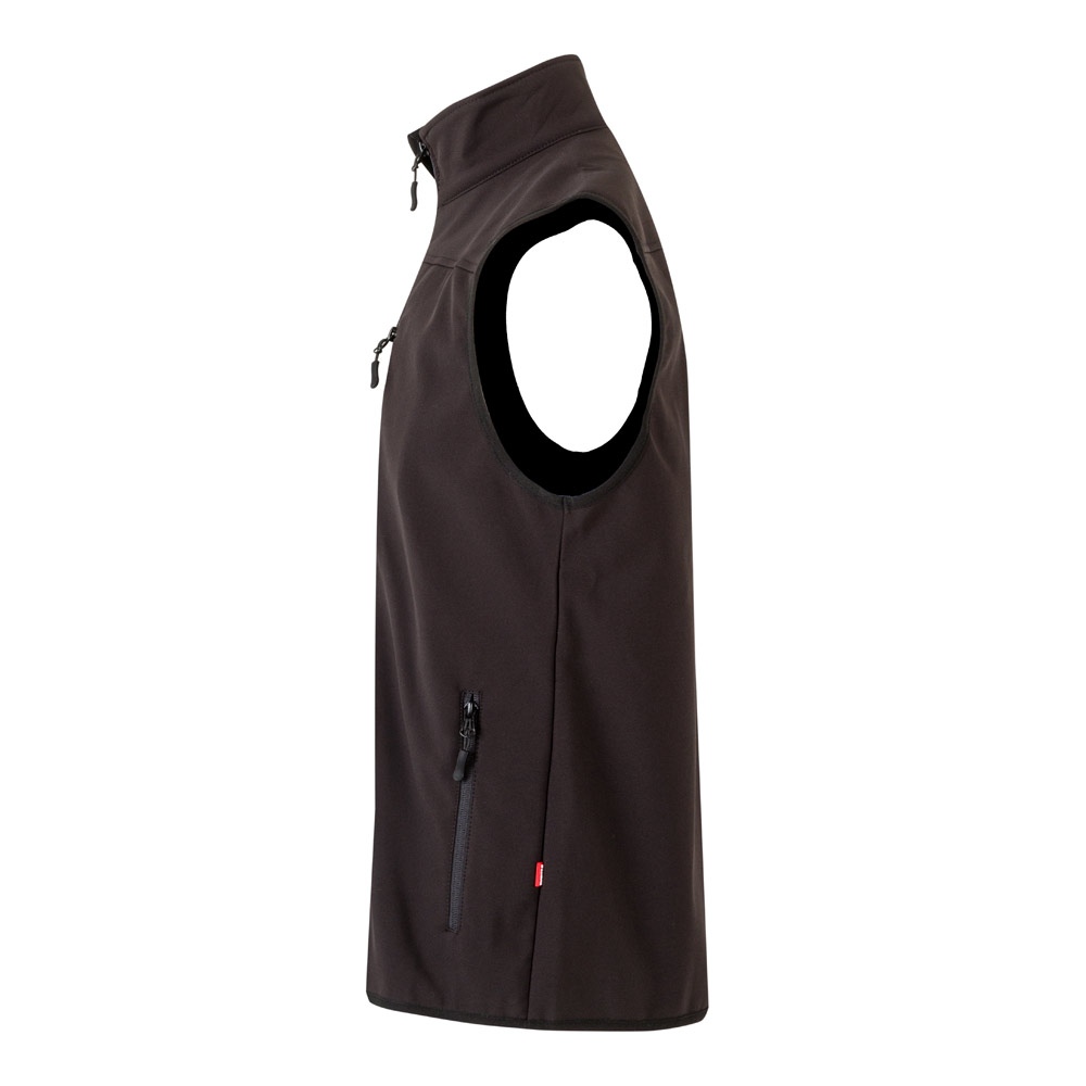 VL VARUNA. Gilet soft shell (280g/m²), avec doublure polaire, en polyester (94%) et élasthanne (6%) 9