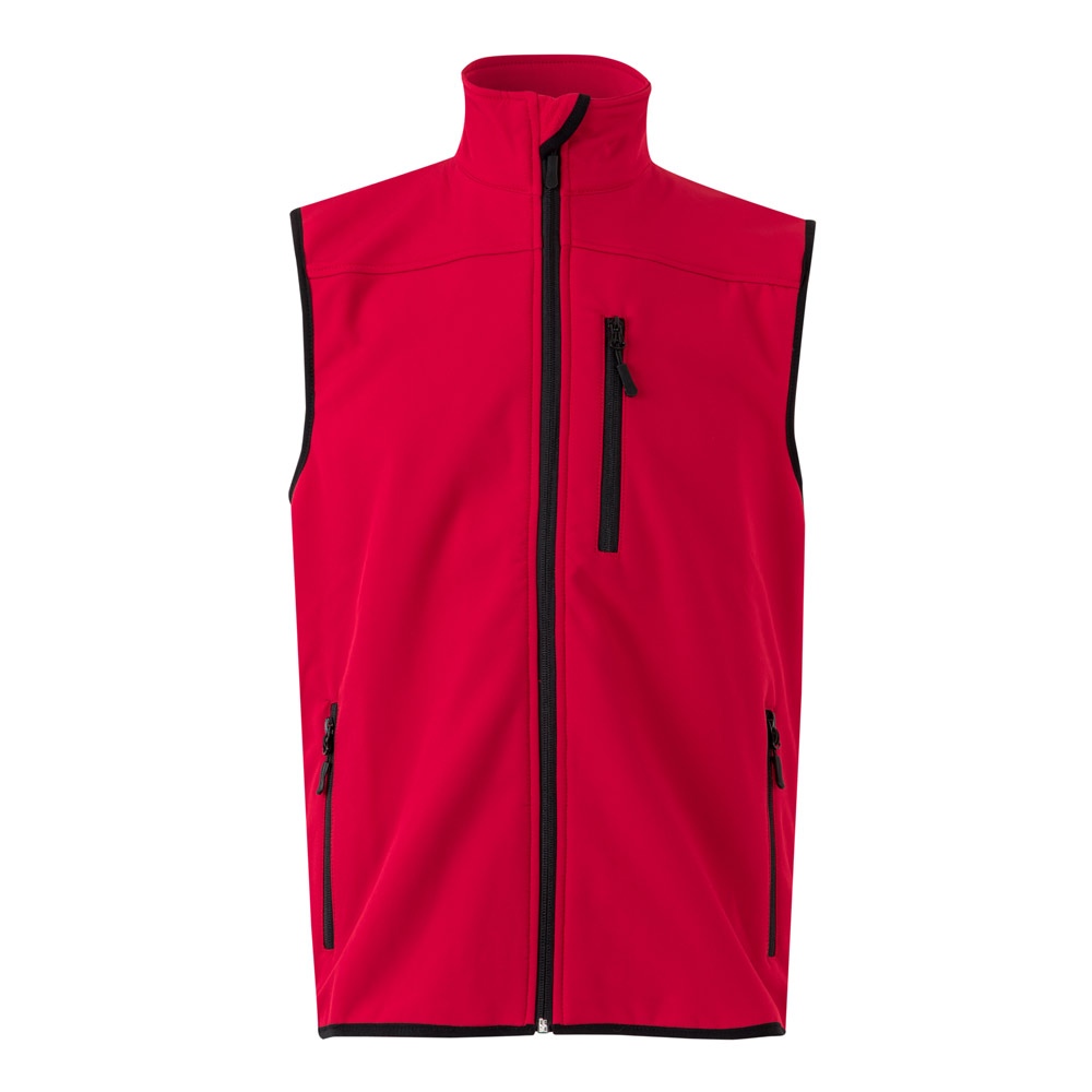 VL VARUNA. Gilet soft shell (280g/m²), avec doublure polaire, en polyester (94%) et élasthanne (6%) 3