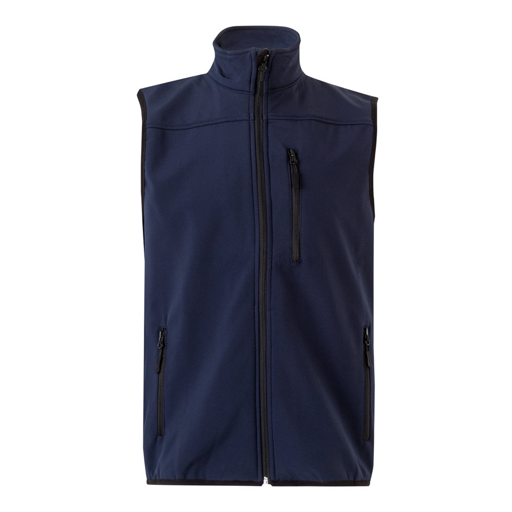 VL VARUNA. Gilet soft shell (280g/m²), avec doublure polaire, en polyester (94%) et élasthanne (6%) 6