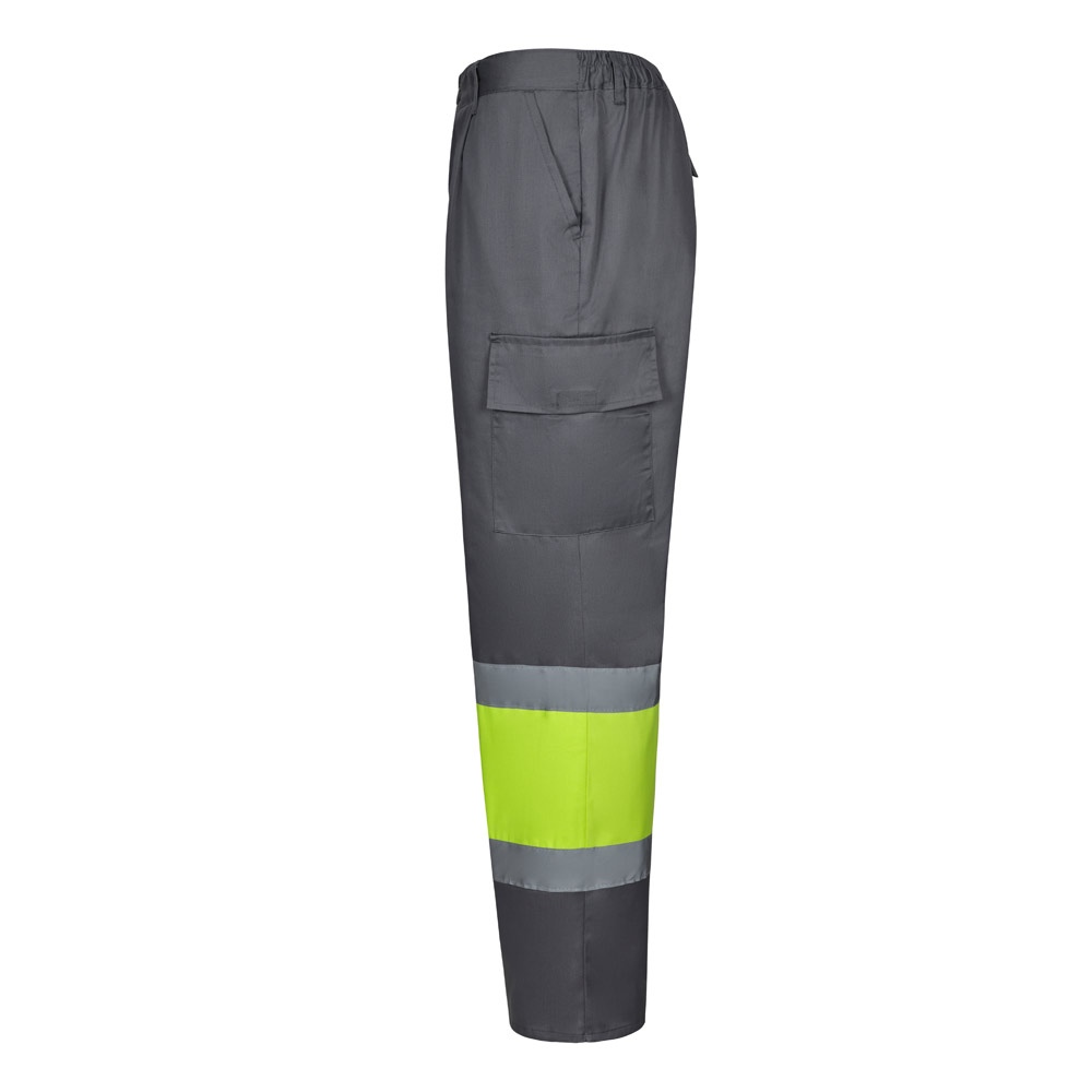 VL ARTEMIS. Pantalon bicolore en sergé (190g/m²), en coton (20%) et polyester (80%) 12