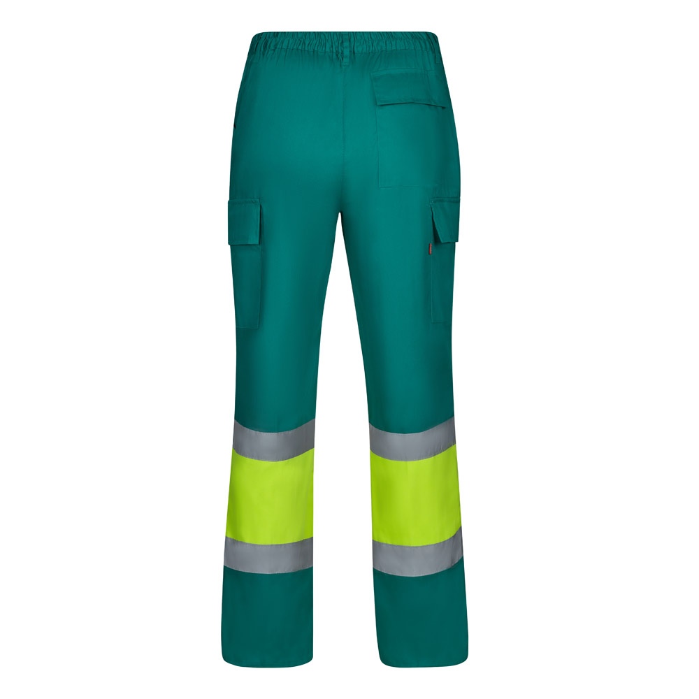 VL ARTEMIS. Pantalon bicolore en sergé (190g/m²), en coton (20%) et polyester (80%) 13