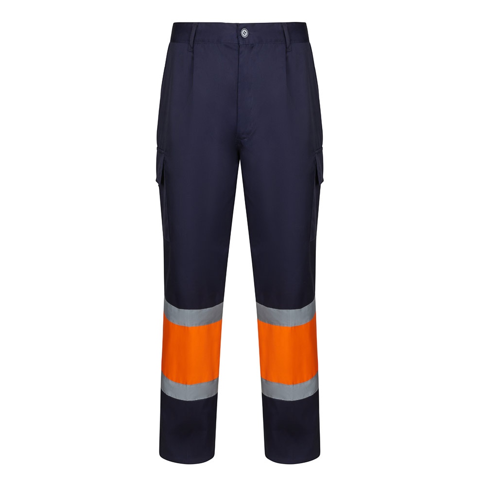 VL ARTEMIS. Pantalon bicolore en sergé (190g/m²), en coton (20%) et polyester (80%) 5